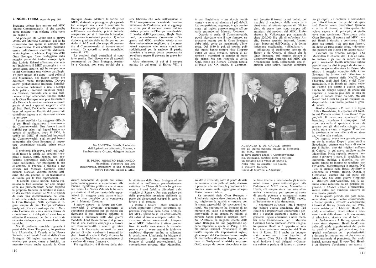 Galleria foto 'Quando la Gran Bretagna voleva entrare in Europa' - foto 4