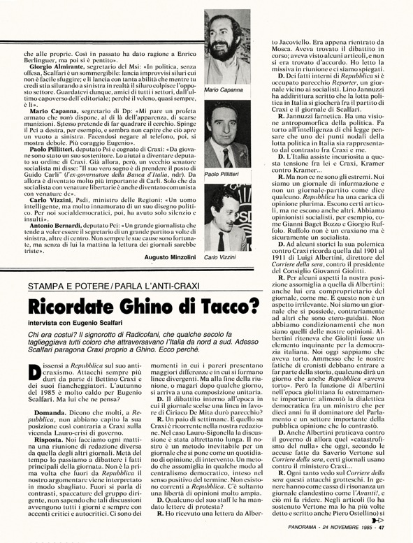 Ricordate Ghino di Tacco?