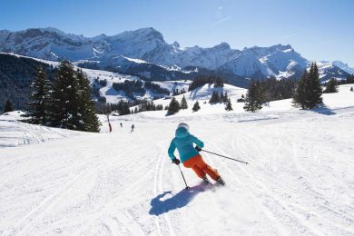 Sci sulla neve sempre connessi