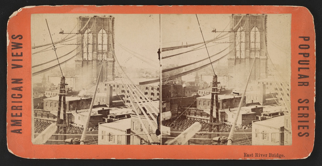 150 anni fa iniziava la costruzione del ponte di Brooklyn (storia e foto)