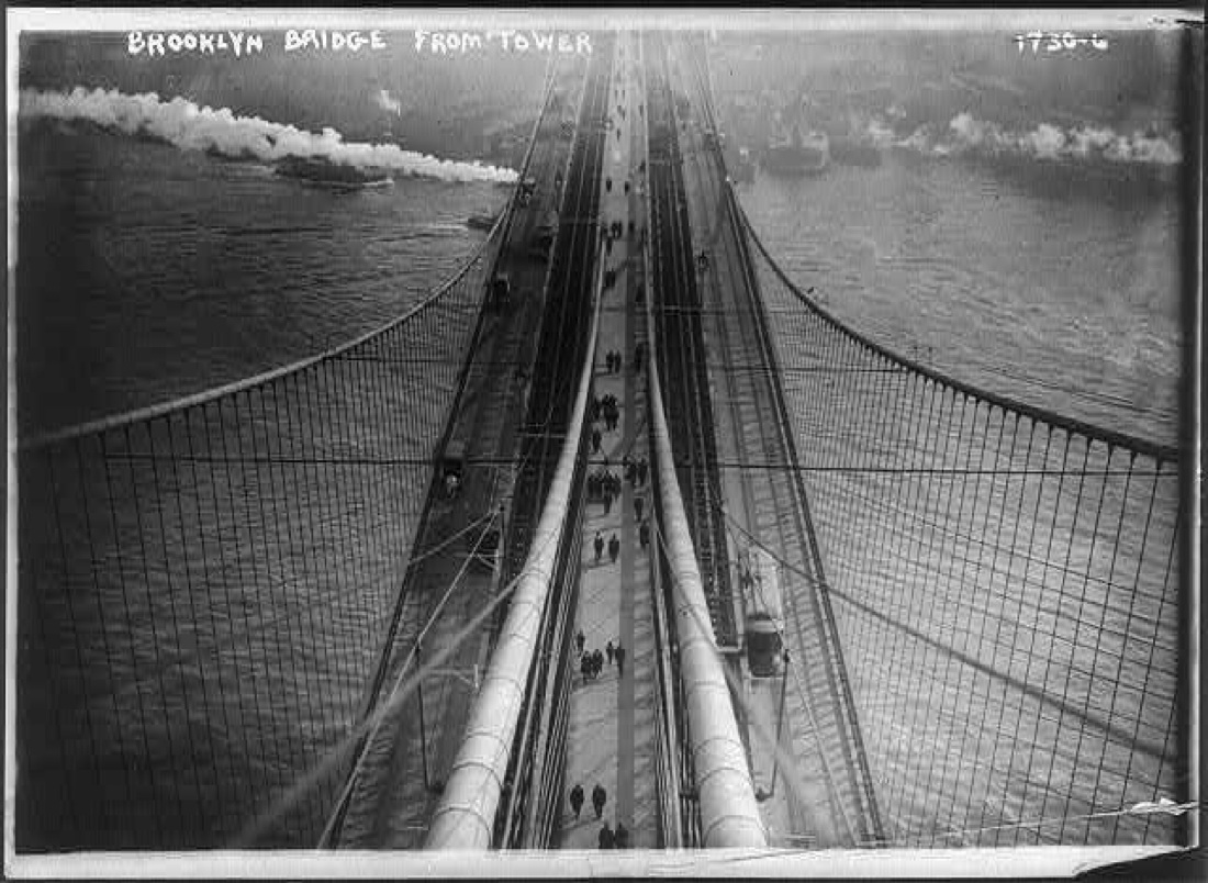 150 anni fa iniziava la costruzione del ponte di Brooklyn (storia e foto)