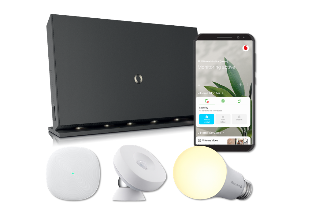 Vodafone: la casa diventa smart e senza pensieri