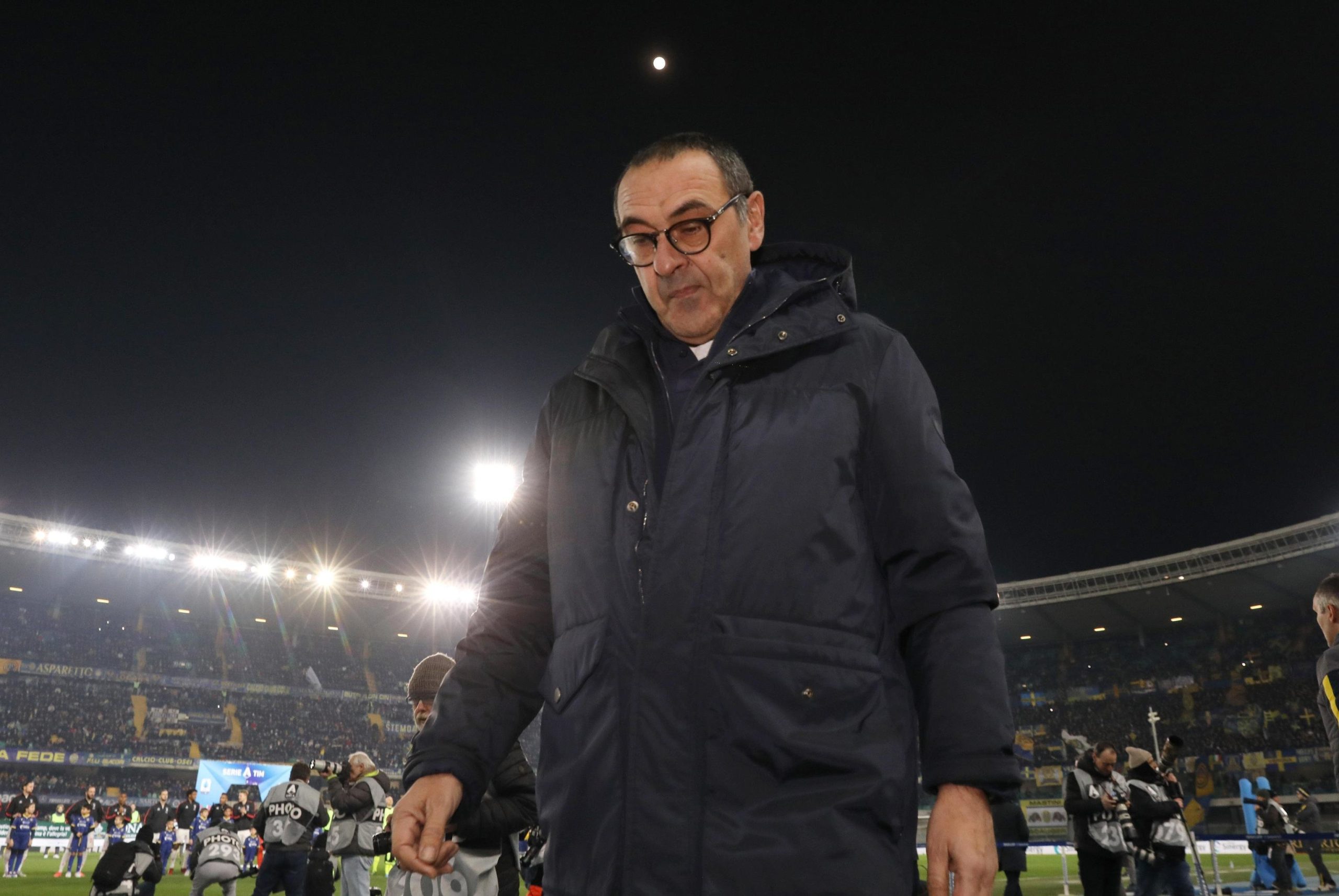 Maurizio Sarri, due mesi per tenersi la Juventus