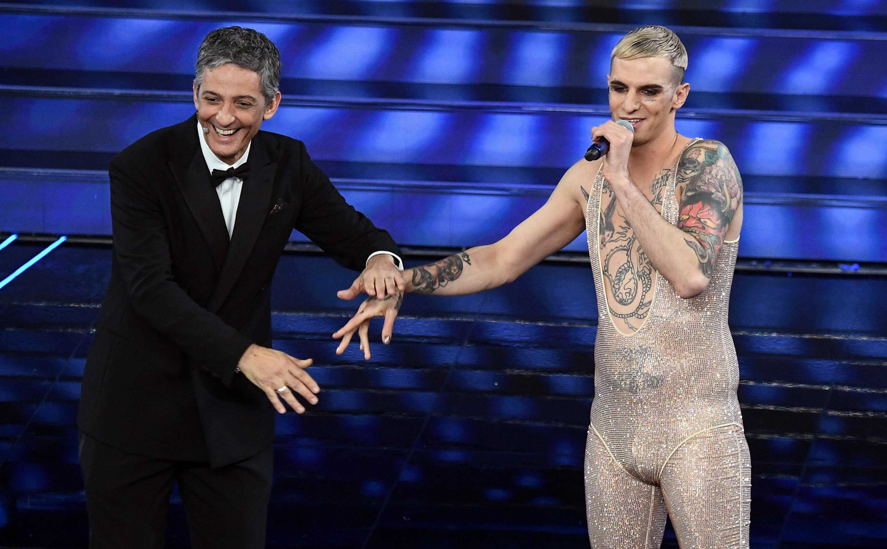 Sanremo 2020: buona la prima per Amadeus, Tiziano Ferro in lacrime Sanremo 2020: buona la prima per Amadeus, Tiziano Ferro in lacrime