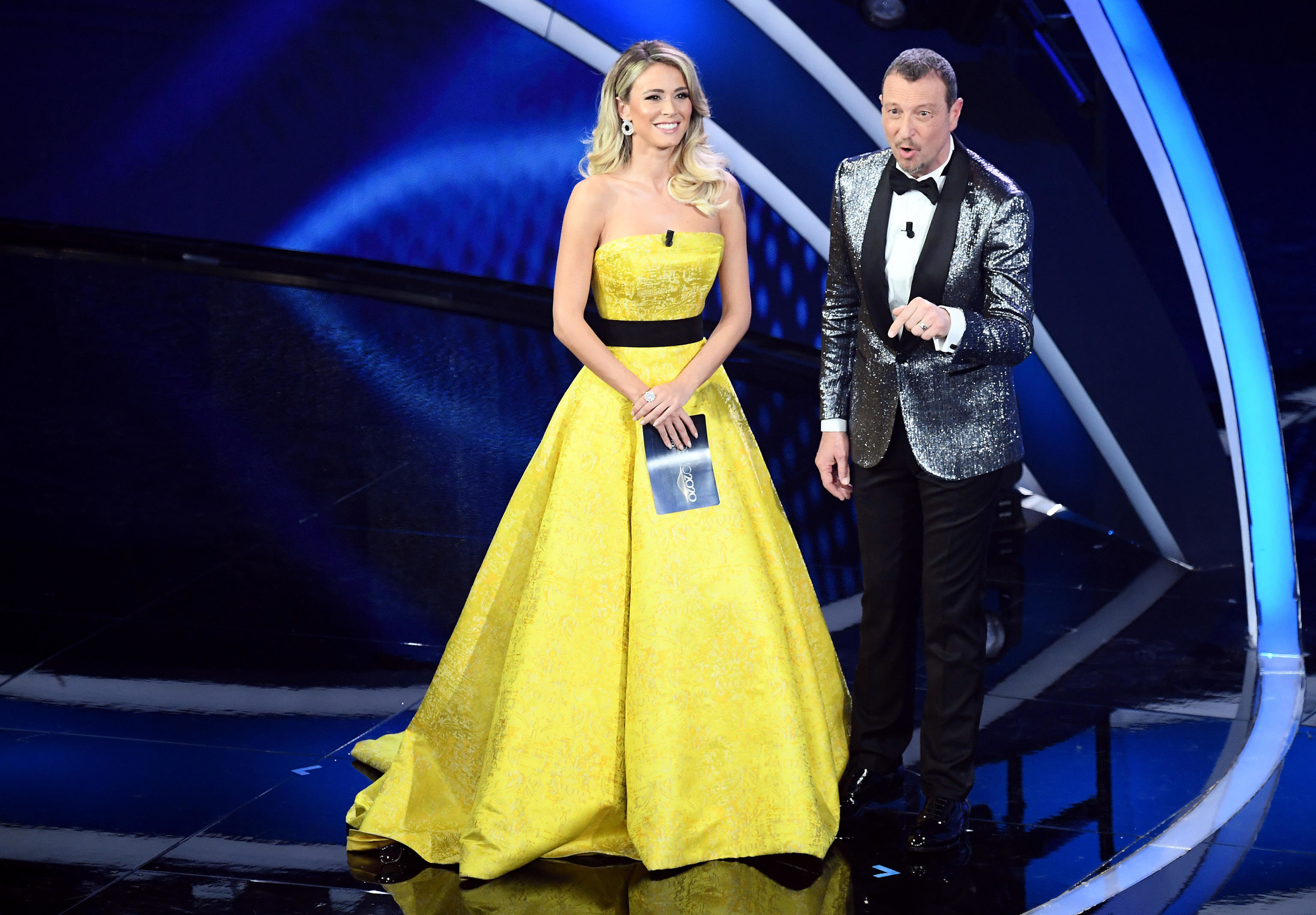 Sanremo 2020: buona la prima per Amadeus, Tiziano Ferro in lacrime Sanremo 2020: buona la prima per Amadeus, Tiziano Ferro in lacrime