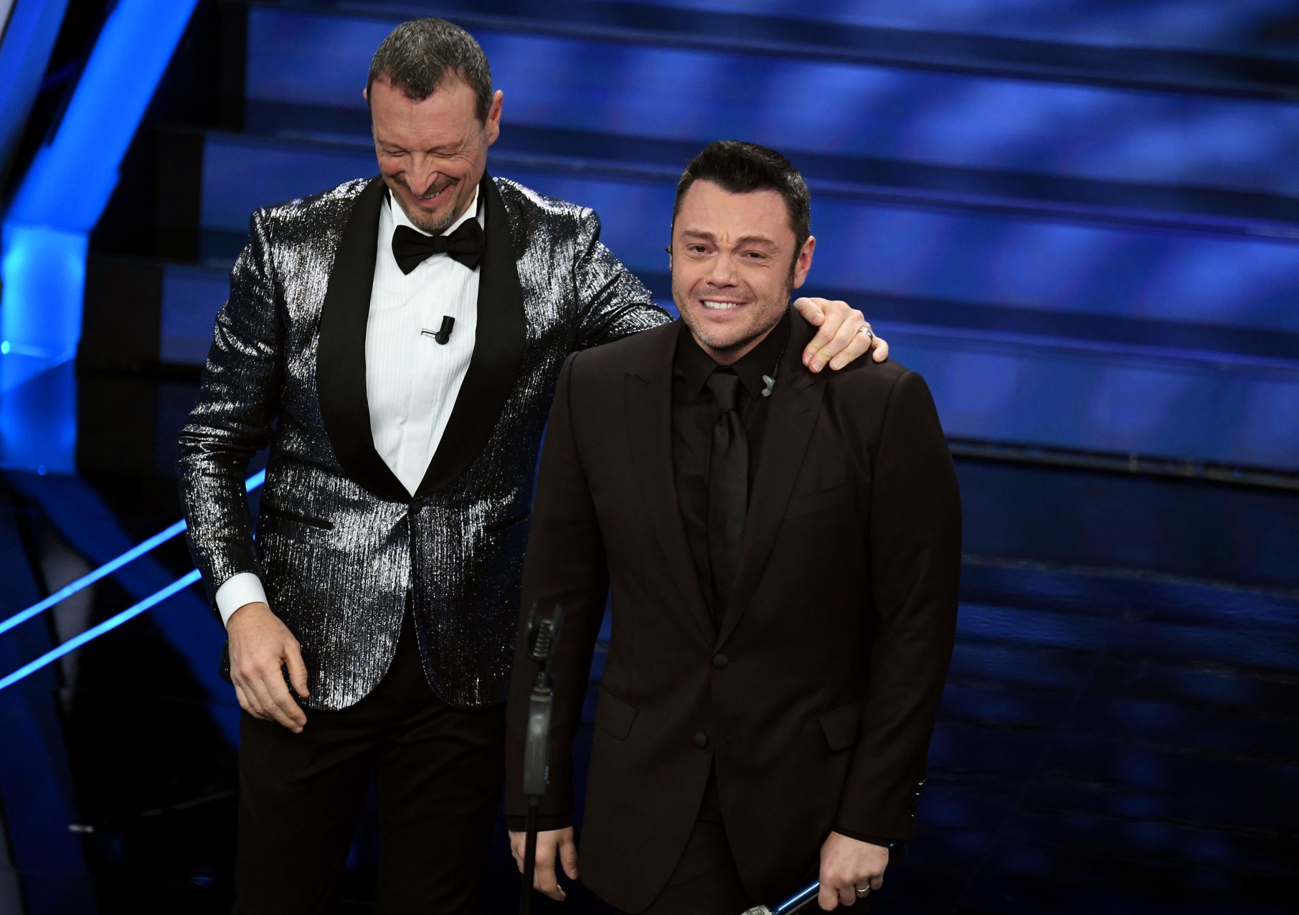 Sanremo 2020: buona la prima per Amadeus, Tiziano Ferro in lacrime Sanremo 2020: buona la prima per Amadeus, Tiziano Ferro in lacrime
