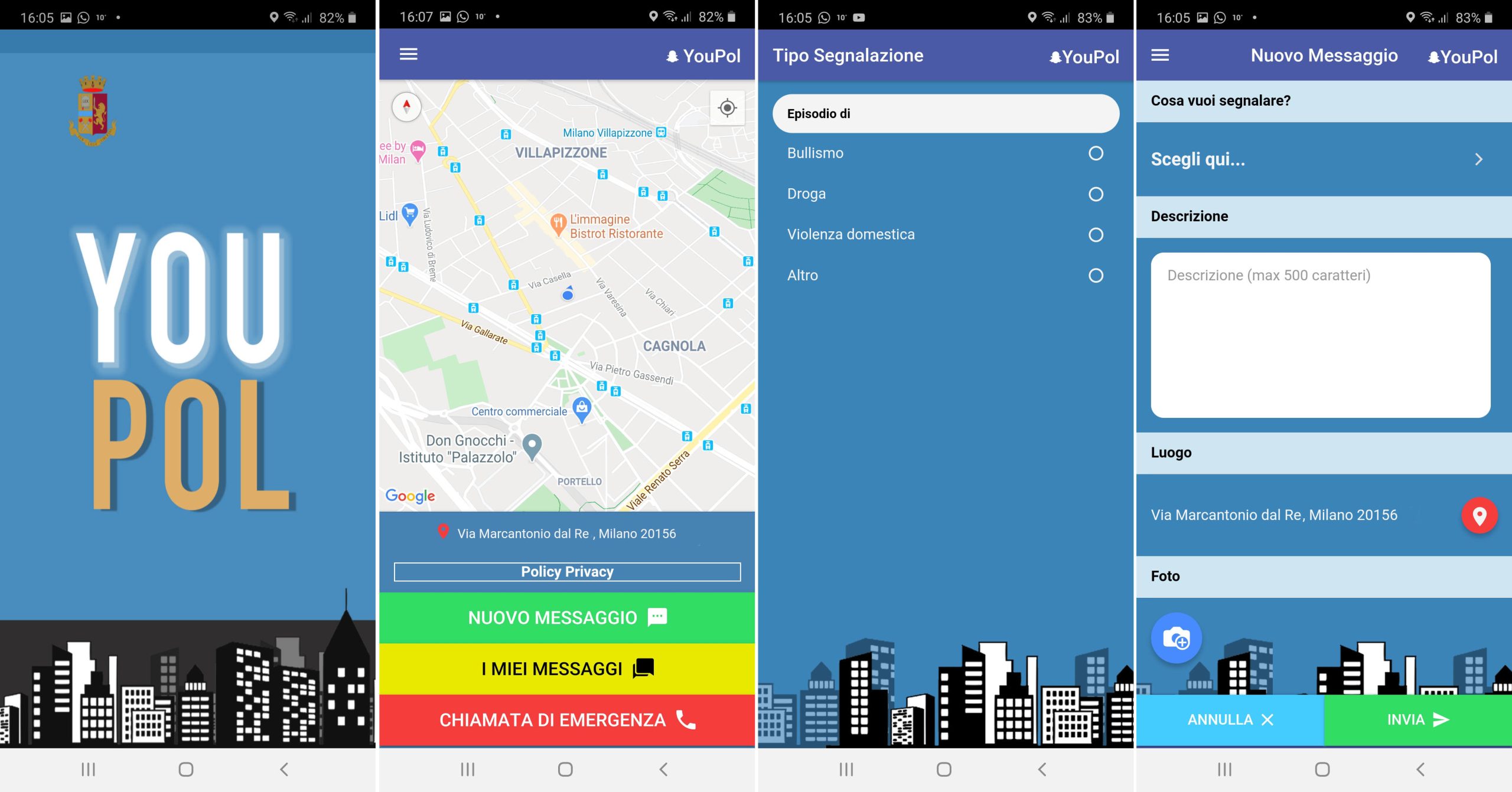 YouPol, l’app per segnalare le violenze di genere durante l’emergenza Covid-19 YouPol, l’app per segnalare le violenze di genere durante l’emergenza Covid-19