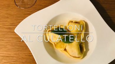 Cuciniamo insieme: tortelloni di ricotta e culatello 24 mesi con burro e salvia croccante