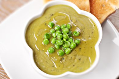 Cuciniamo insieme: crema di piselli alla Saint Germain