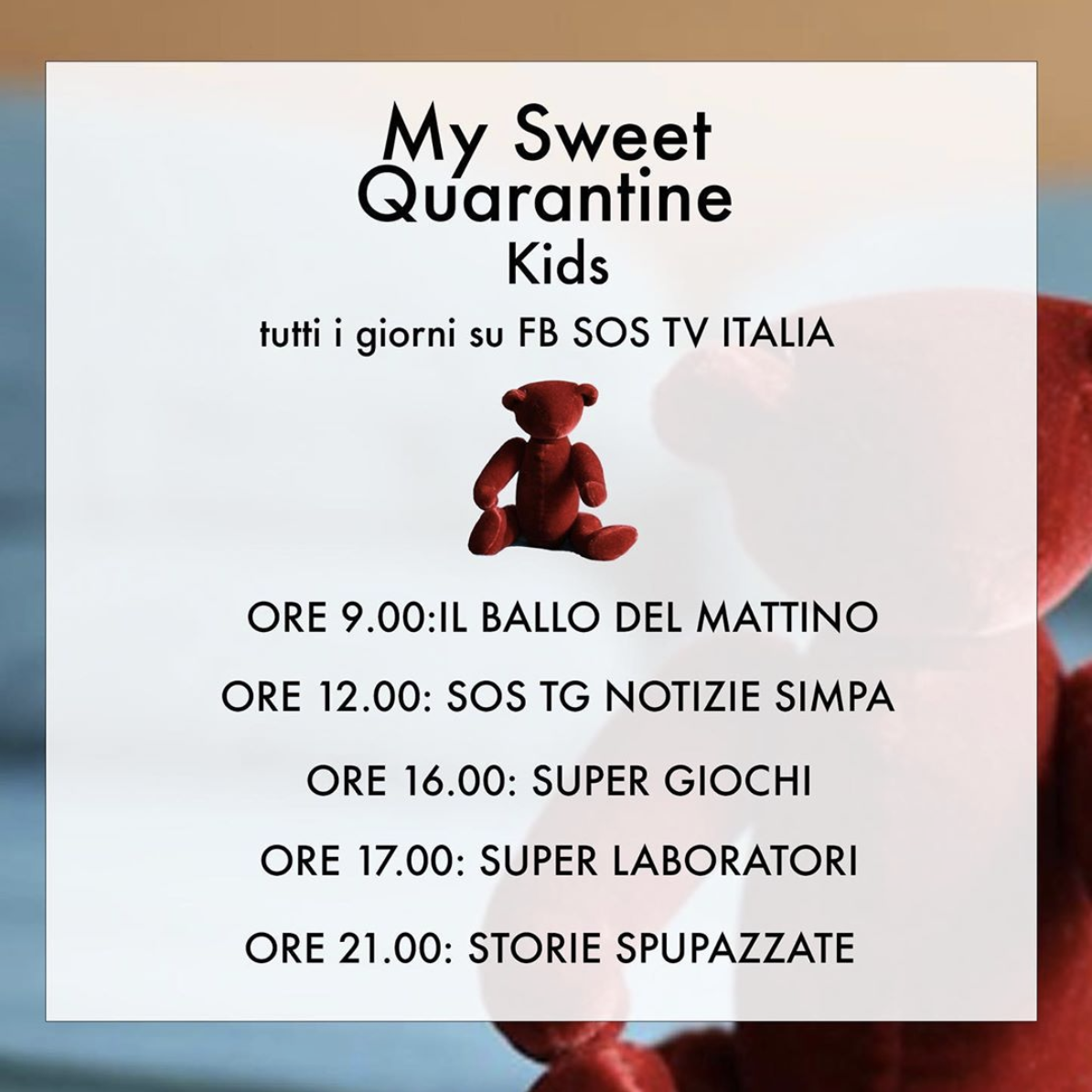 My sweet quarantine ti offre attività per passare il tempo
