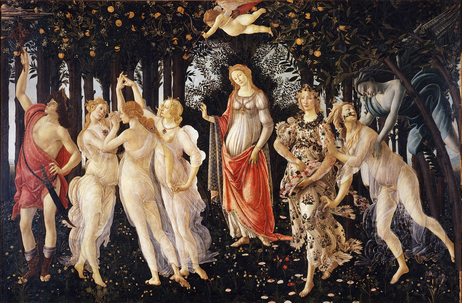 In quarantena, godiamoci la primavera (di Botticelli) In quarantena, godiamoci la primavera (di Botticelli)