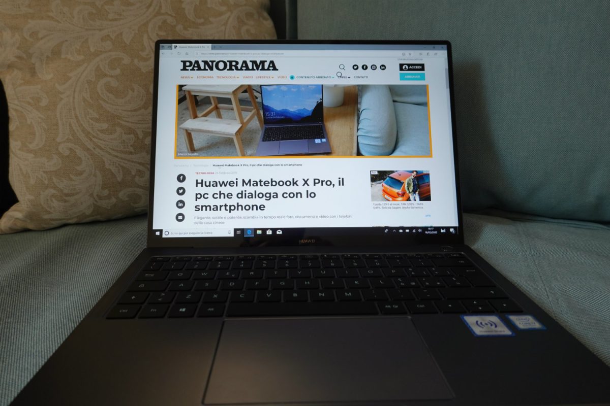 Huawei MateBook X Pro, la nostra prova Huawei MateBook X Pro, la nostra prova