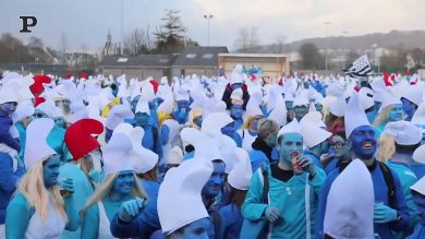 Raduno puffi in Francia nonostante il Coronavirus