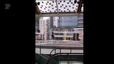 Coronavirus a Milano: nessuno in Gae Aulenti questa mattina