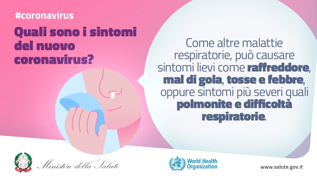 Coronavirus: dieci comportamenti da seguire