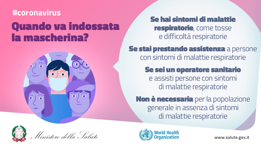 Coronavirus: dieci comportamenti da seguire