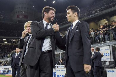 Juventus-Inter, Agnelli-Zhang: faccia faccia a Londra al FT Business of Football Summit
