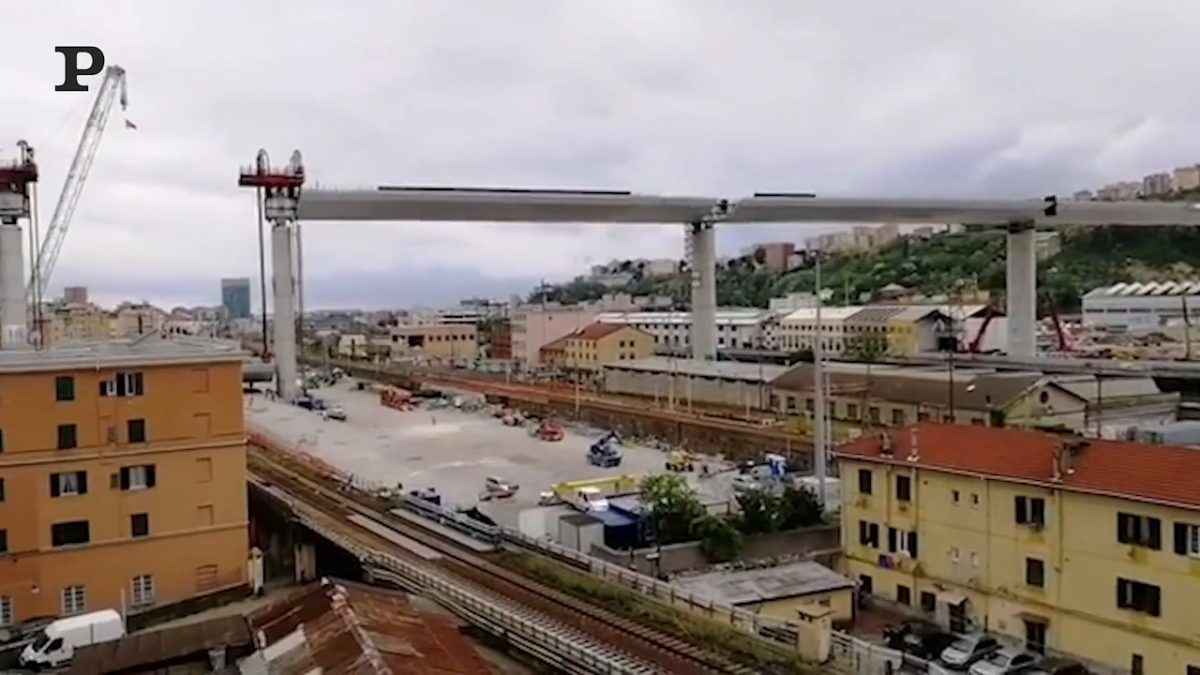 Il Ponte Morandi a Genova è stato completato