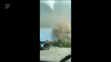 L’impressionante tornado in Oklahoma