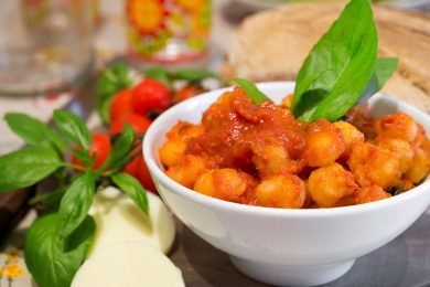 Cuciniamo insieme: gnocchi alla sorrentina (con clorofilla)