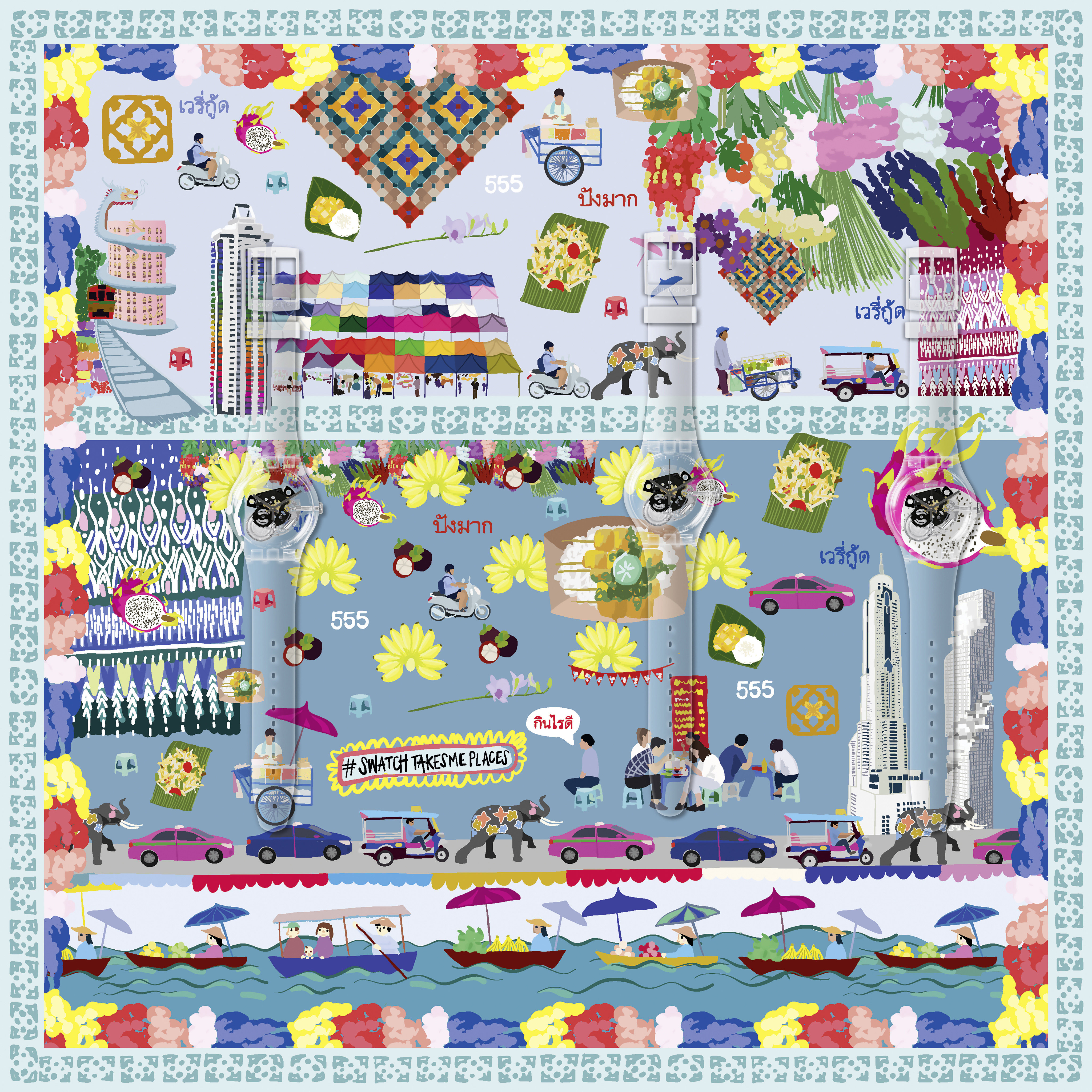 Il giro del mondo diventa social con Swatch