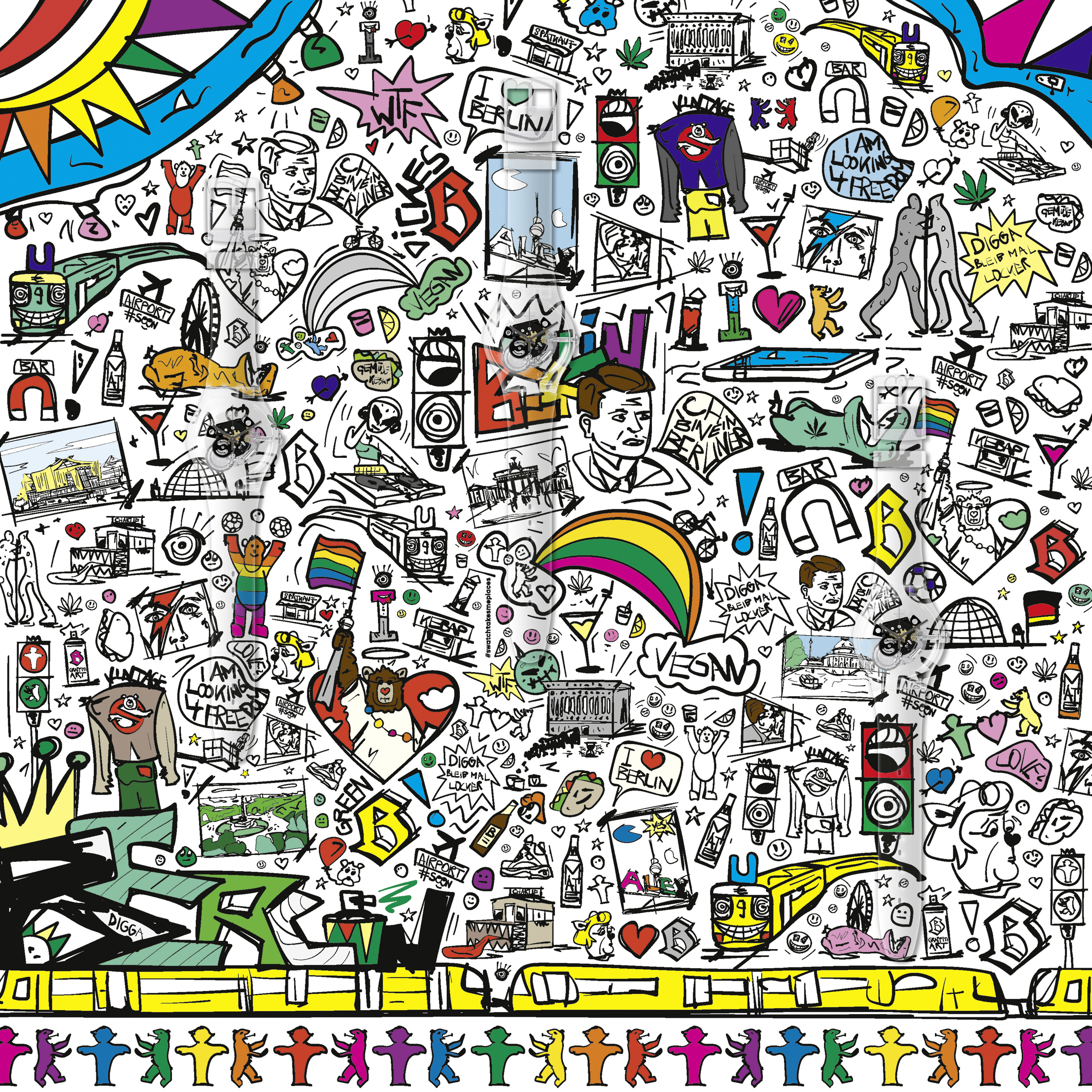 Il giro del mondo diventa social con Swatch