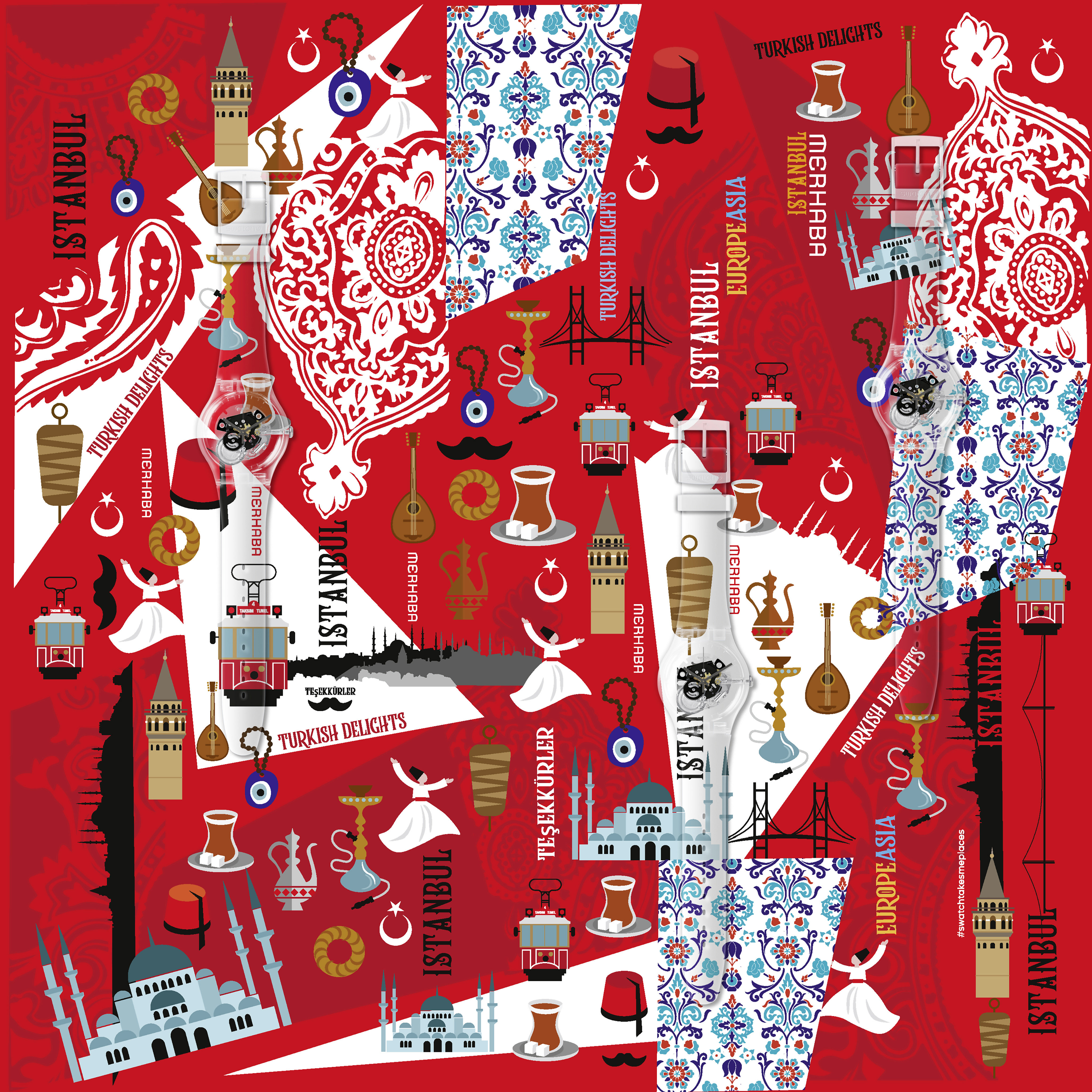 Il giro del mondo diventa social con Swatch