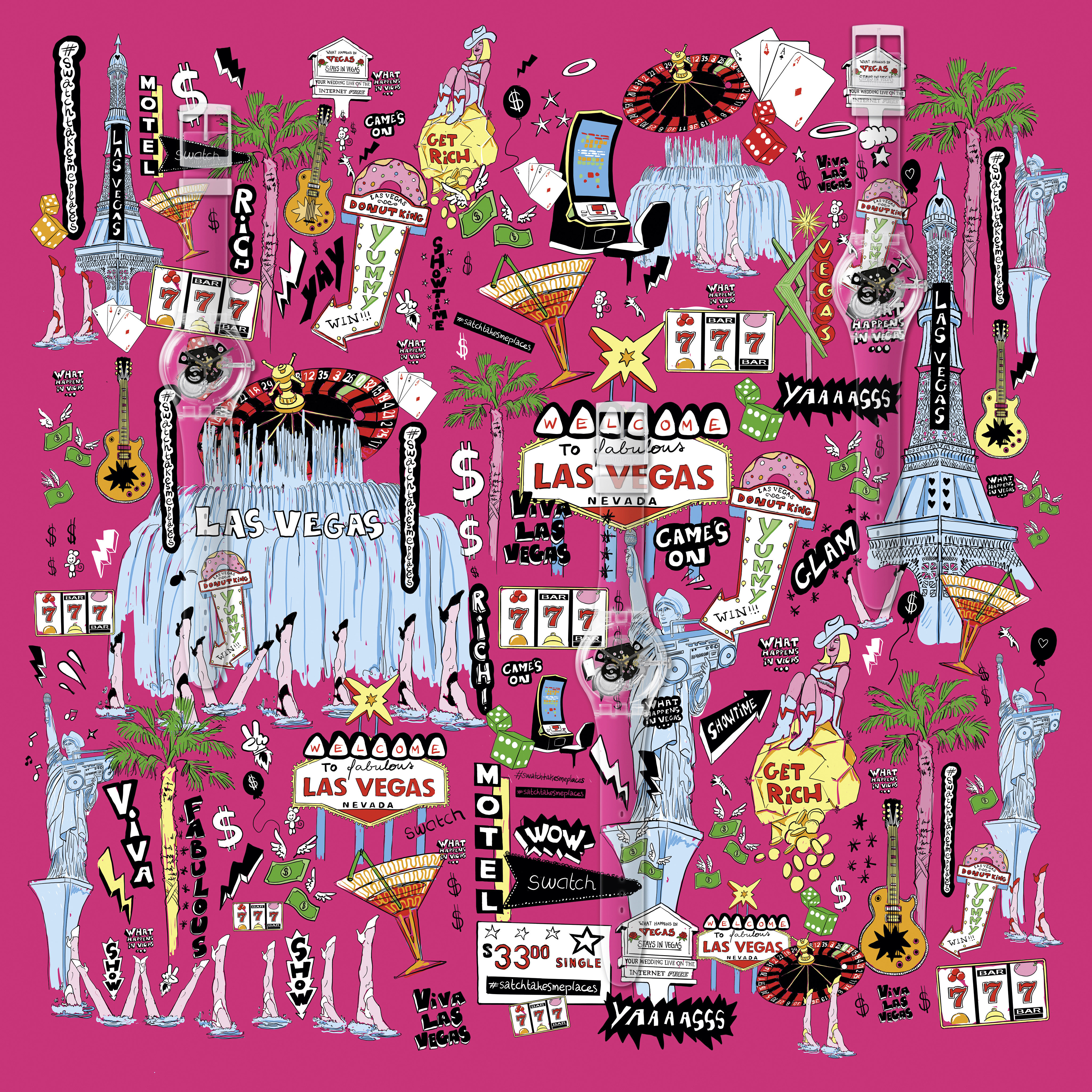 Il giro del mondo diventa social con Swatch