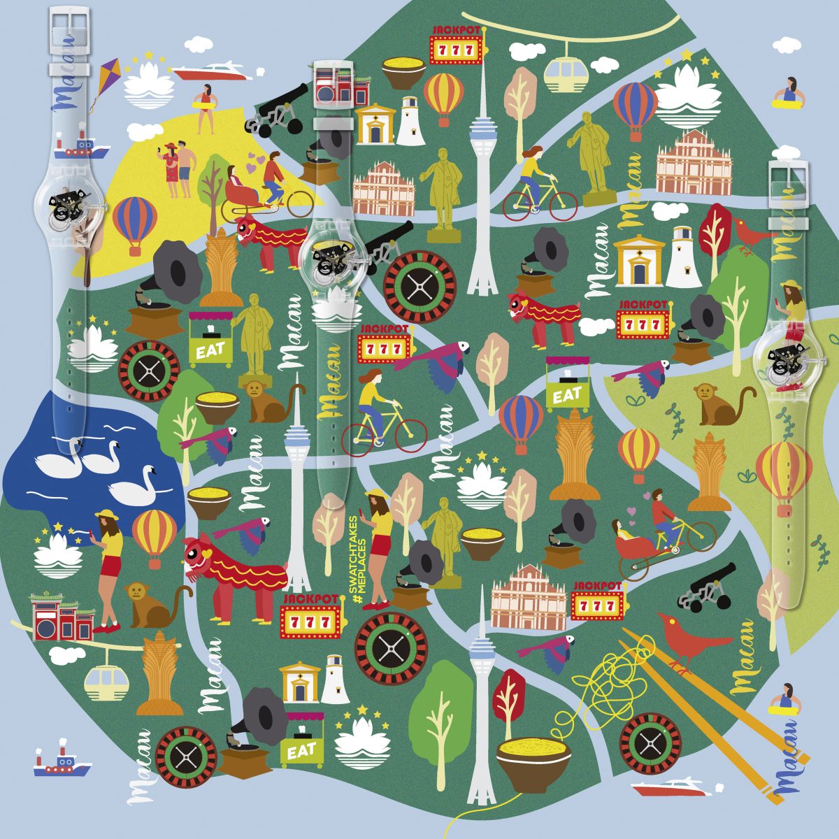 Galleria foto 'Il giro del mondo diventa social con Swatch' - foto 2