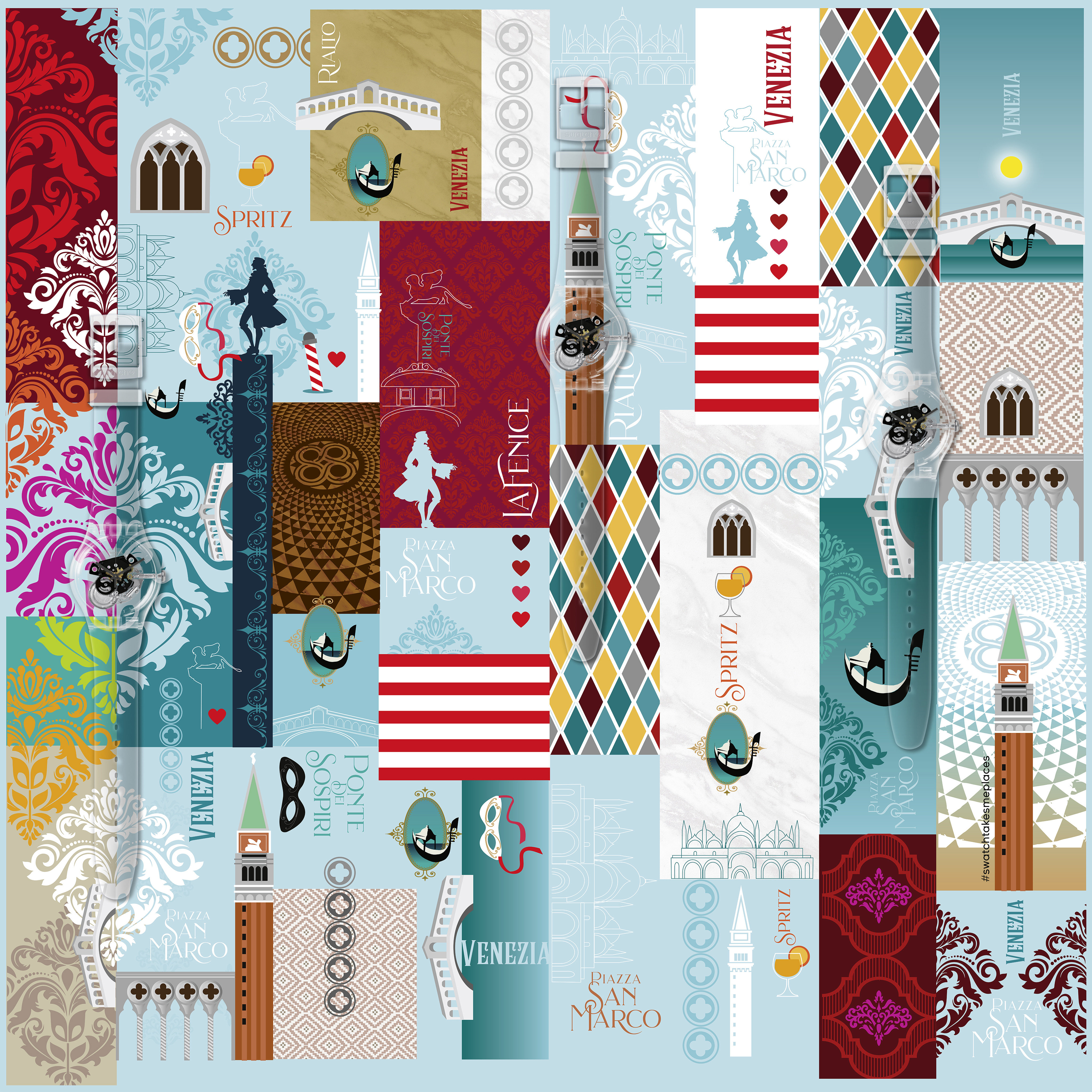 Il giro del mondo diventa social con Swatch