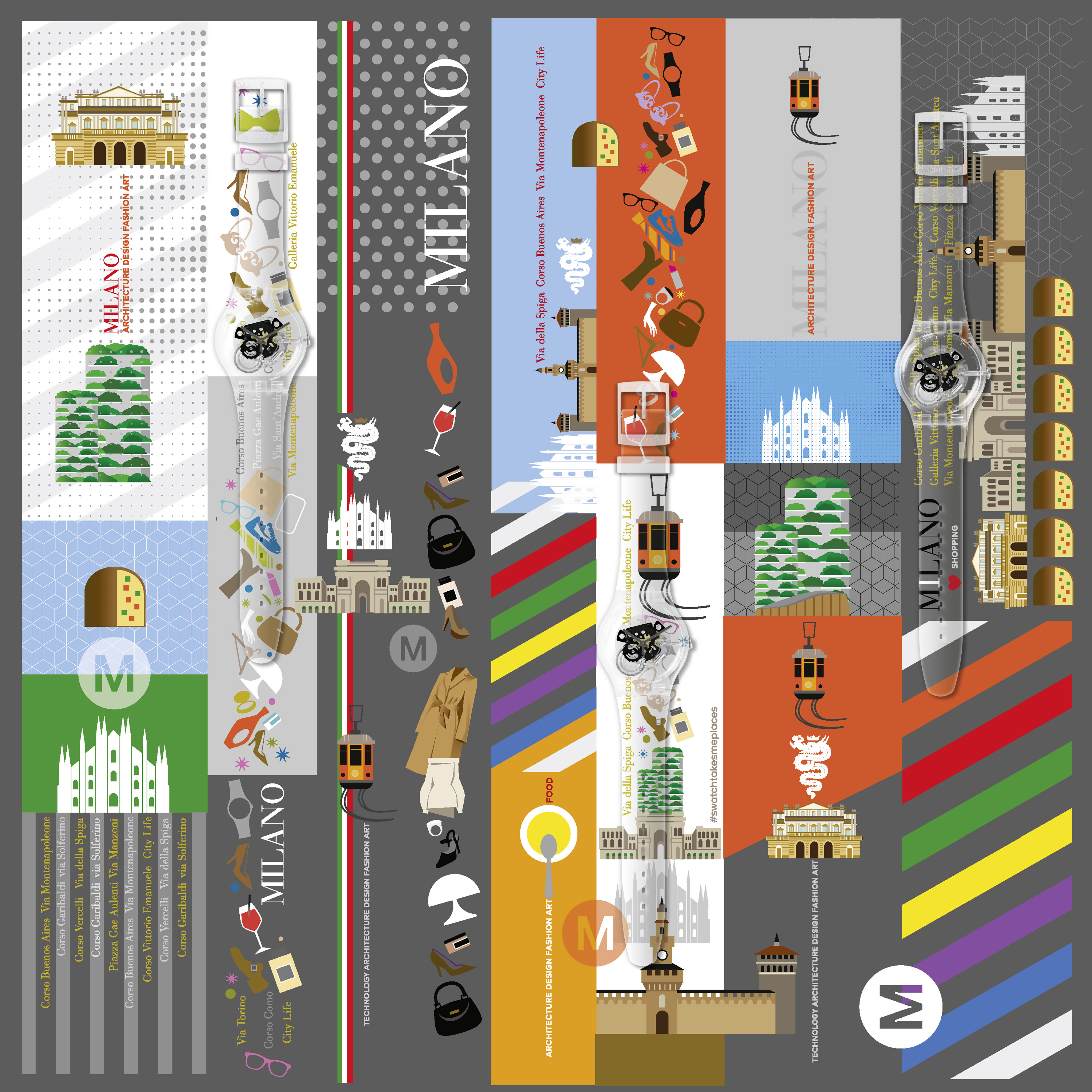 Il giro del mondo diventa social con Swatch