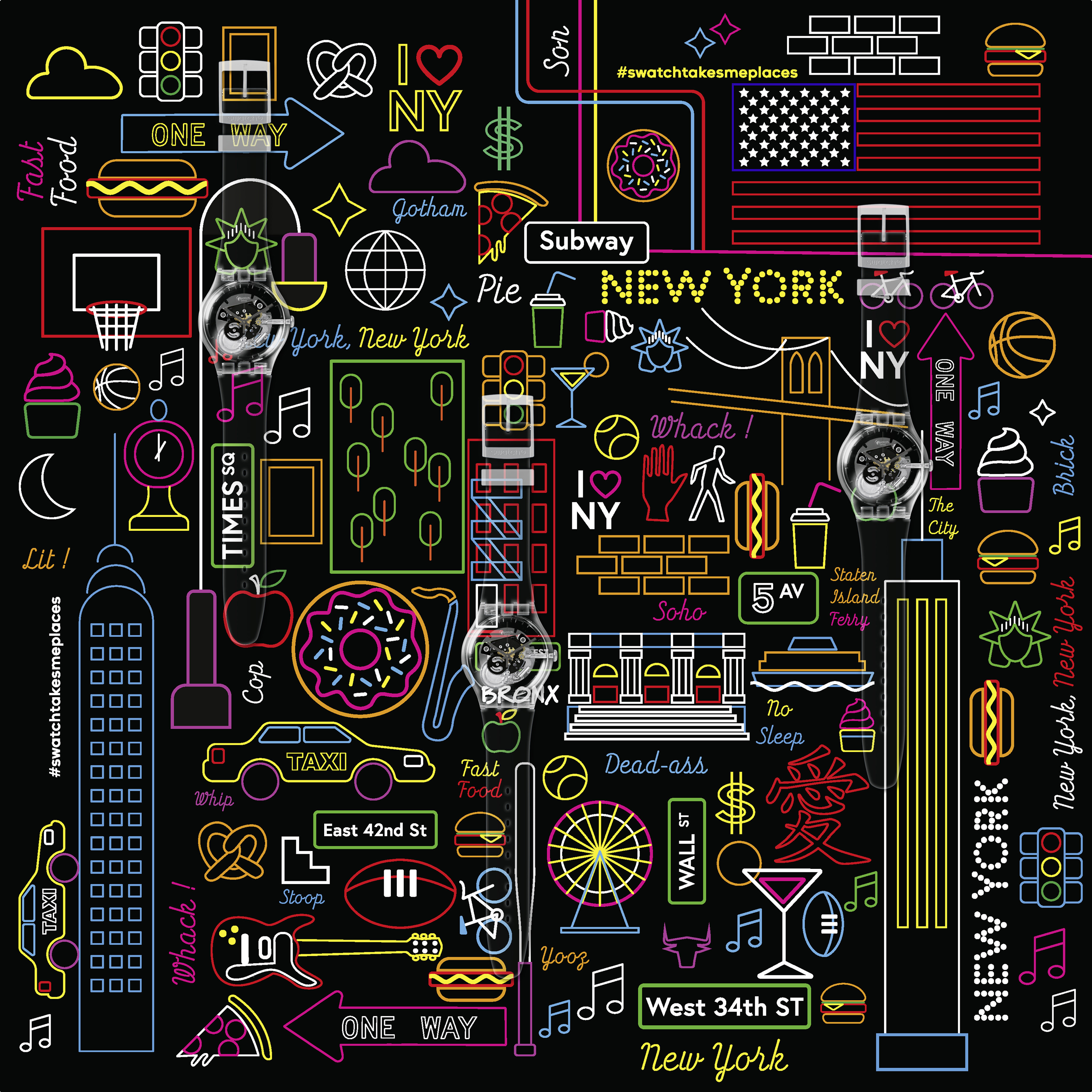 Il giro del mondo diventa social con Swatch