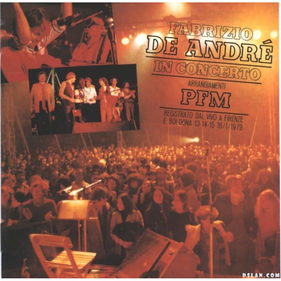 L’album del giorno, Fabrizio De Andrè & Pfm in concerto L’album del giorno, Fabrizio De Andrè & Pfm in concerto