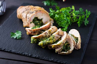 Cuciniamo insieme: girelle di tacchino colorate