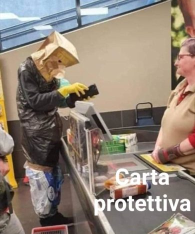 Follie al supermercato causa Coronavirus