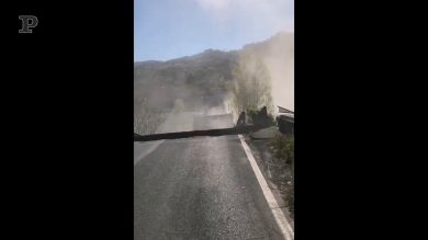 Crolla ponte tra Santo Stefano Magra e Albiano