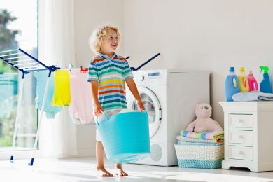 Homework and Household Chores in Corona Times