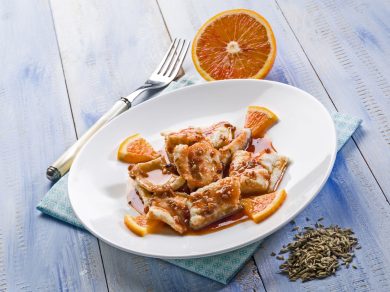 Cuciniamo insieme: Merluzzo con arancia e finocchio