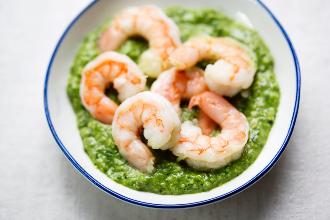 Cuciniamo insieme: Crema di lattuga con mazzancolle Cuciniamo insieme: Crema di lattuga con mazzancolle