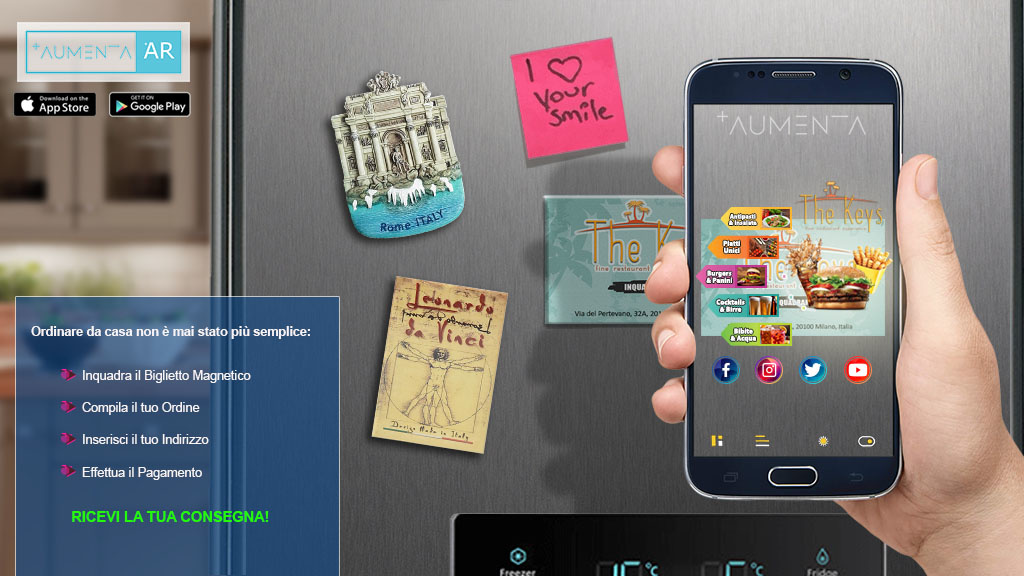 La App per ordinare online al ristorante