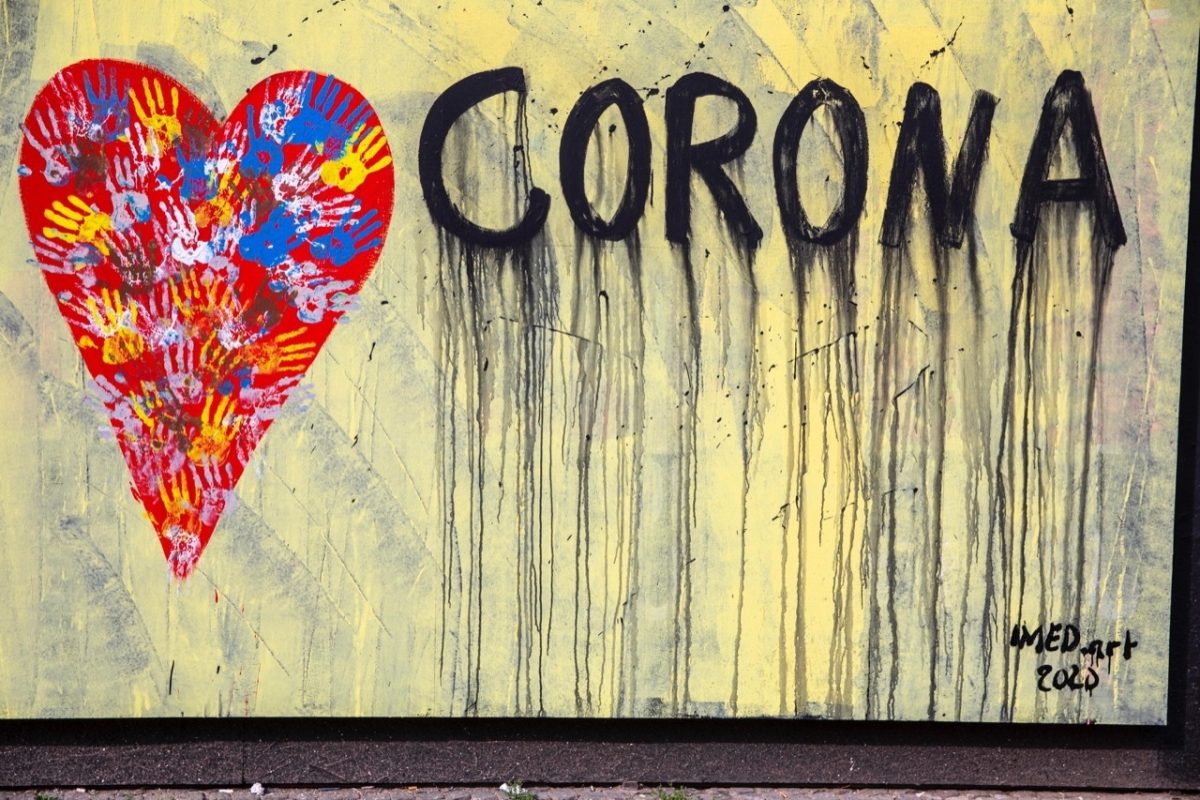 Il Coronavirus raccontato dalla street art