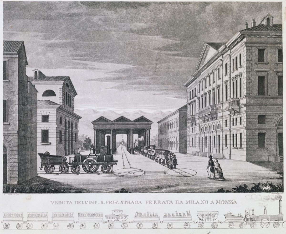 Milano e il trasporto urbano: storia e foto