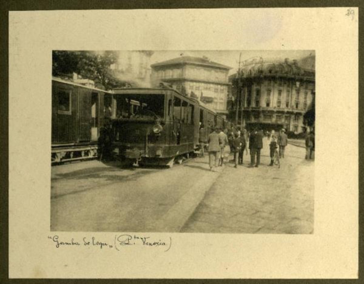 Milano e il trasporto urbano: storia e foto