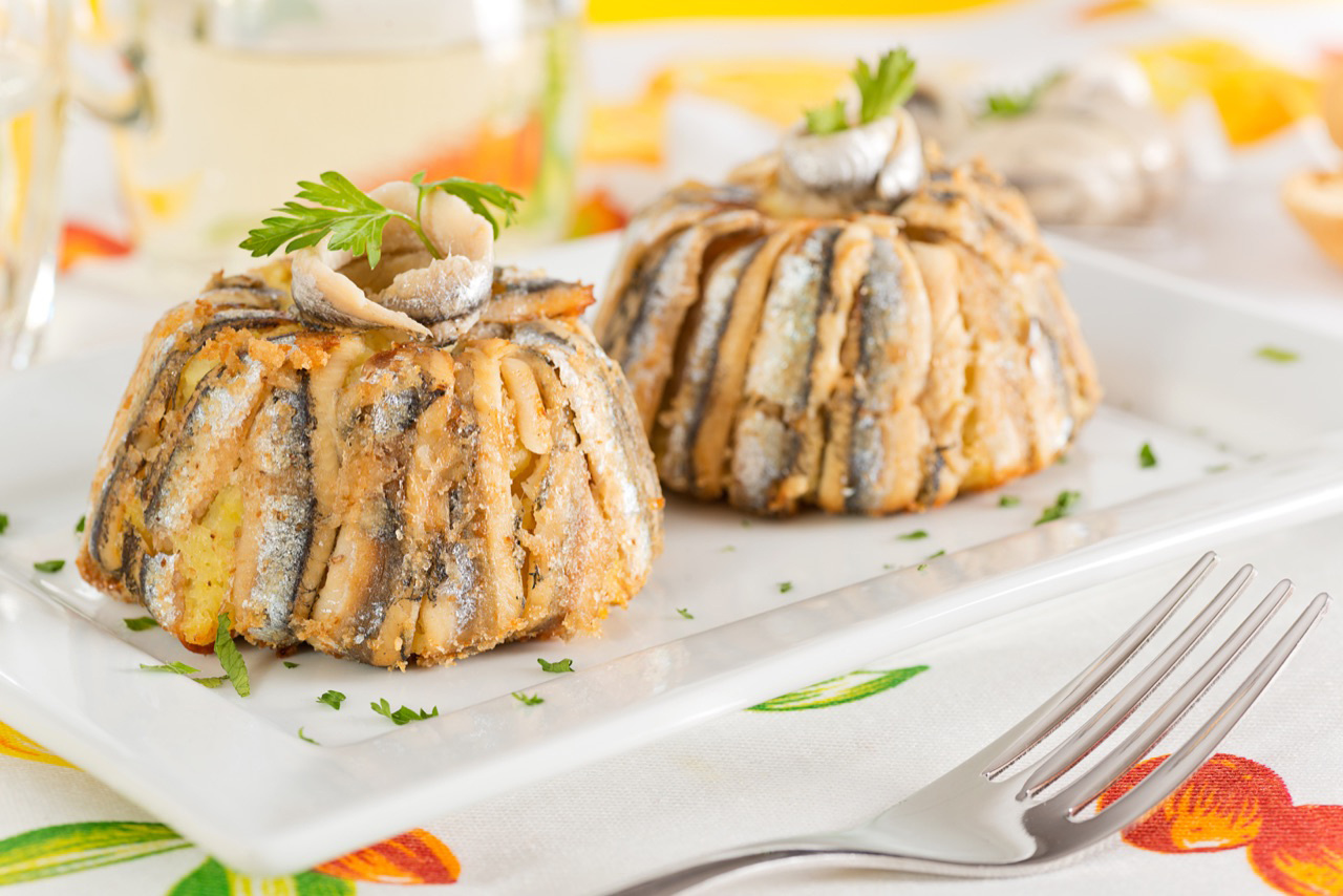 Cuciniamo insieme: Tortino di alici al profumo di pistacchio