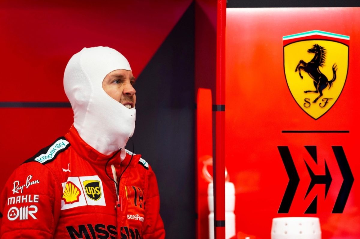 Sebastian Vettel lascia la Ferrari