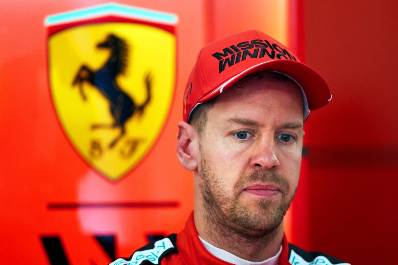 Sebastian Vettel lascia la Ferrari