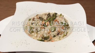 Cuciniamo insieme: risotto agli asparagi con stracchino e nocciole