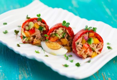 Cuciniamo insieme: Peperoni mimosa con tonno e uova