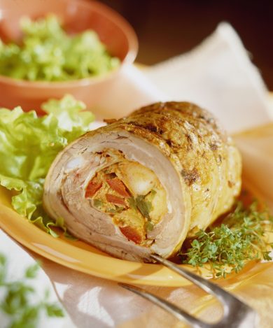 Cuciniamo insieme: Rotolo di tacchino ai quattro sapori