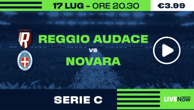 Guarda in diretta Reggio Audace – Novara